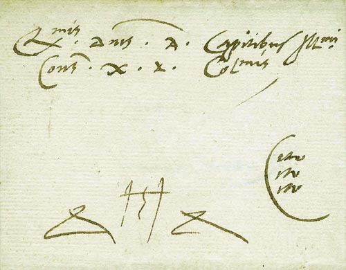 1542, Carta desde Verona